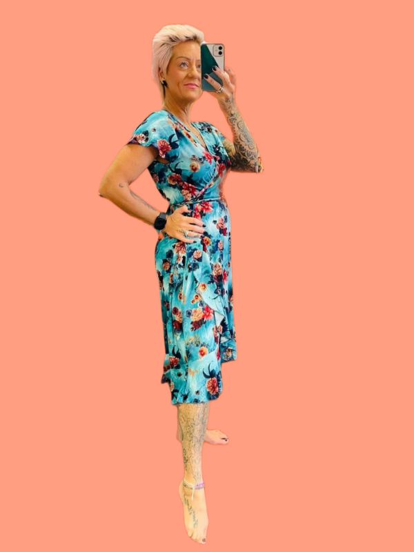 knee length occasion dresses Iraelvanna Charming Square A-Line Knee Length Party Dresses main image 1